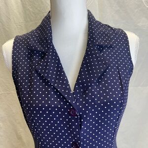 Whimsigoth My Michelle wedding guest‎ Midi sleeveless coastal dress Sz 9/10.